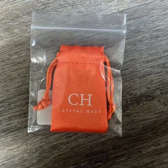 Crystal Haze Gold Mini Serena Hoops - Picture 10 of 12